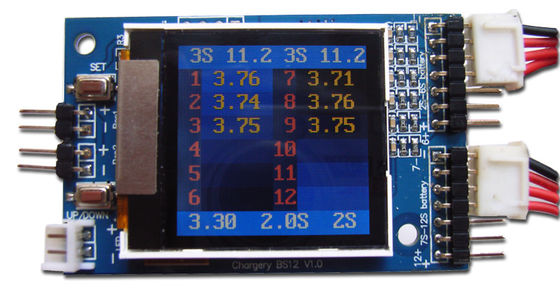 6S 12S LiPO Συστήματα παρακολούθησης της τάσης των κυψελών μπαταρίας