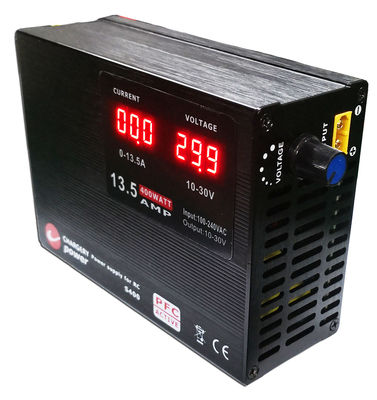 30V 400W ρυθμιζόμενο ρεύμα τάσης Διακόπτης τροφοδοσίας χαμηλού θορύβου SMPS 13,5A 30V