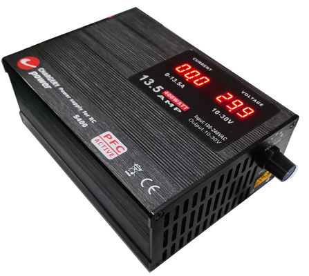 30V 400W ρυθμιζόμενο ρεύμα τάσης Διακόπτης τροφοδοσίας χαμηλού θορύβου SMPS 13,5A 30V