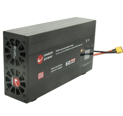 Ρυθμιζόμενο 29.7V 11S LTO φορτιστή μπαταρίας για E μοτοσυκλέτα E σκούτερ 1A-60A