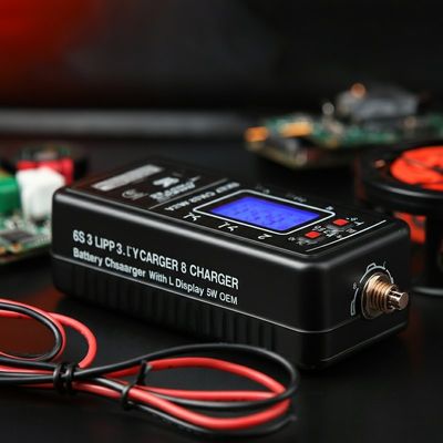 6S 3s 4s Lipo φορτιστή μπαταρίας με LCD οθόνη 5W OEM